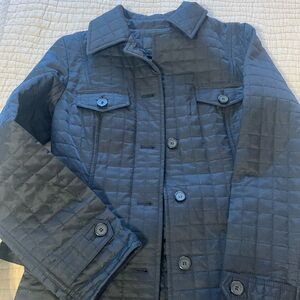Express quilted trench coat